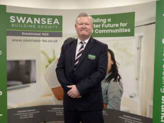 Alun Williams of Swansea Building Society which has announced record results.